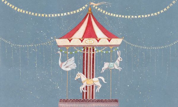 PHOTOWALL Carousel Blue e93333 WALPA WALPA jp photowall-carousel-blue-e93333-walpa-walpa-jp