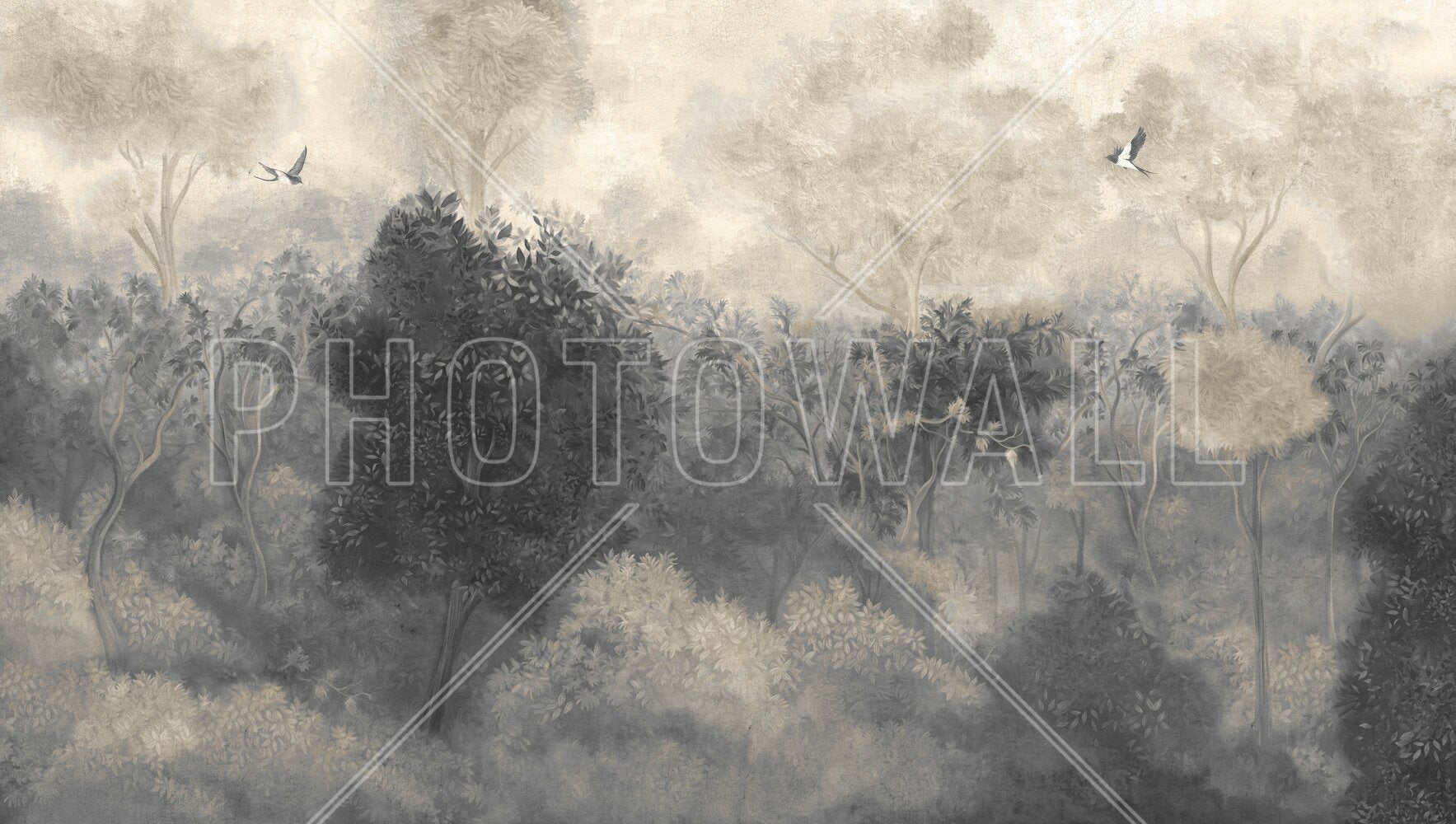 PHOTOWALL / Romantic Landscape - Beige (e94738) | 輸入壁紙専門店