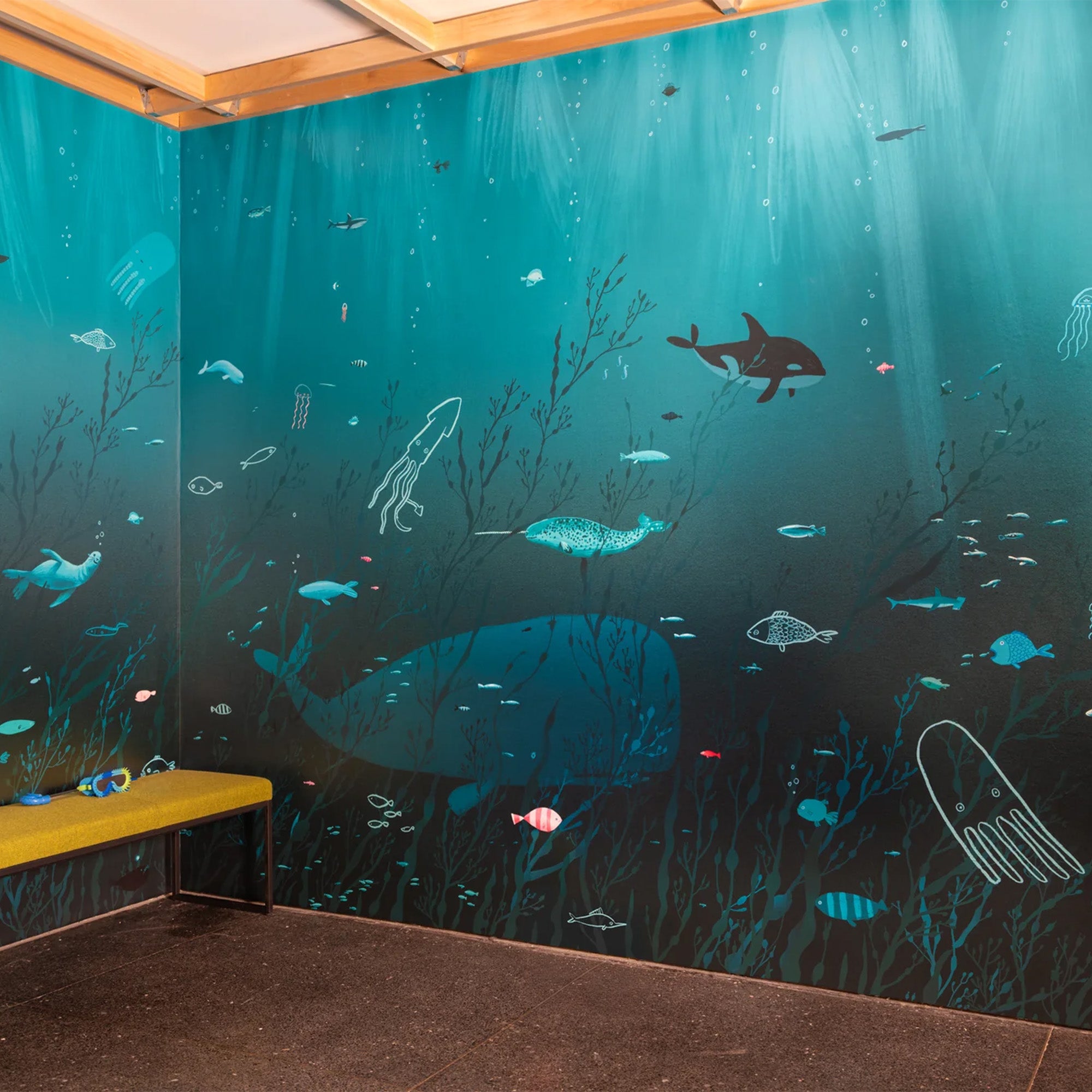 Flavor Paper / Sea Life Salty on Eco Smooth Matte | 輸入壁紙専門店