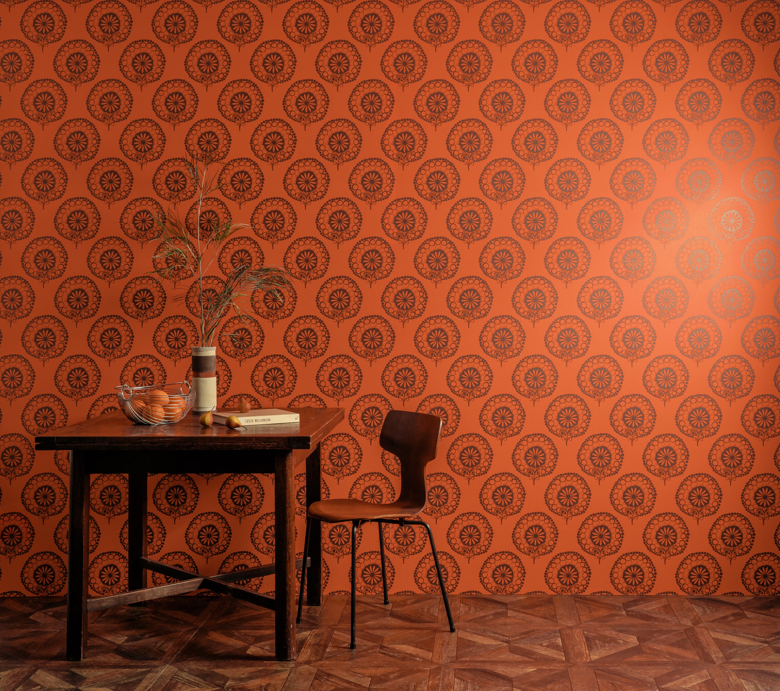 Texdecor CASAMANCE / 200408 HER ORANGE (UTOPIA4) | 輸入壁紙専門店 WALPA – WALPA.jp