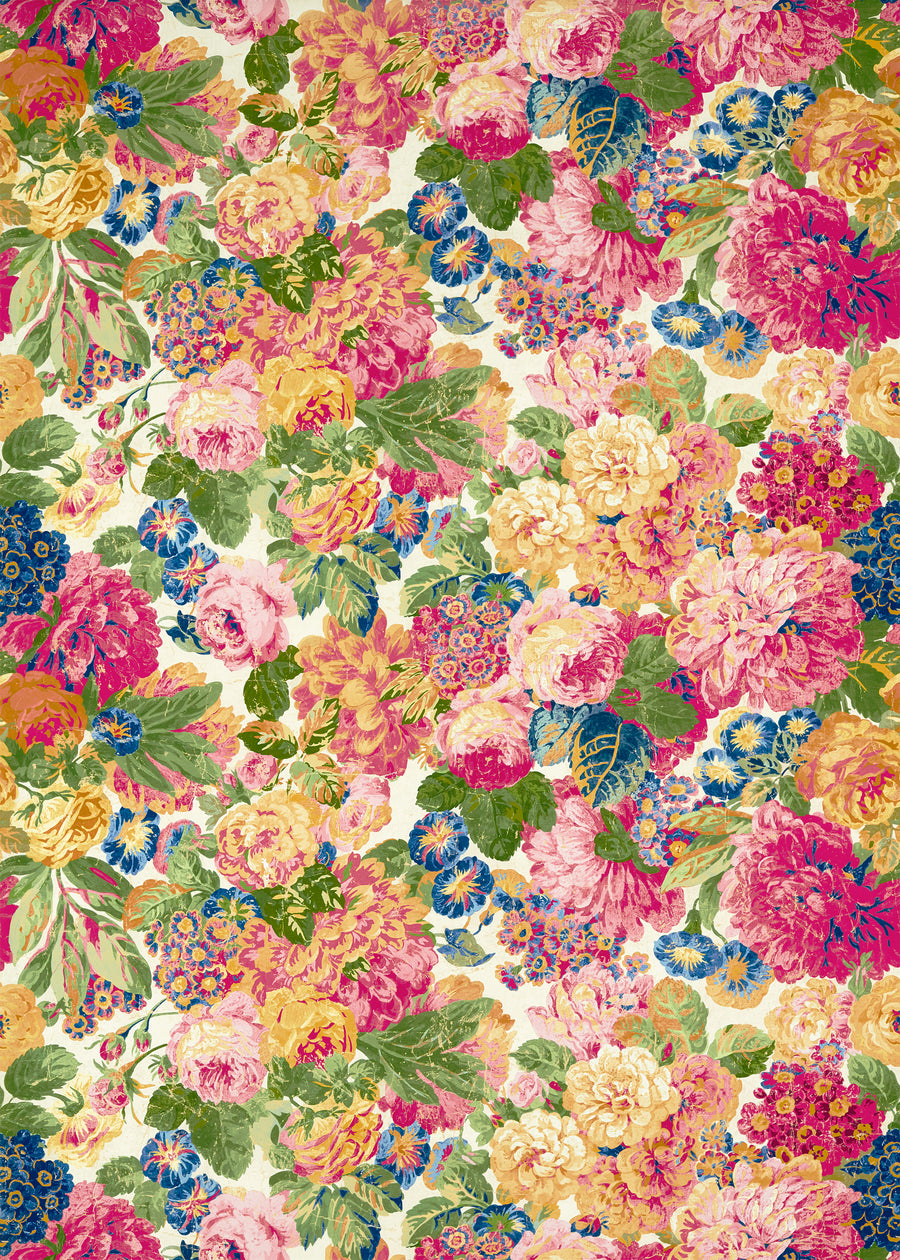 Sanderson / ONE SIXTY WALLPAPER COLLECTION / Very Rose And Peony Multi 217026
