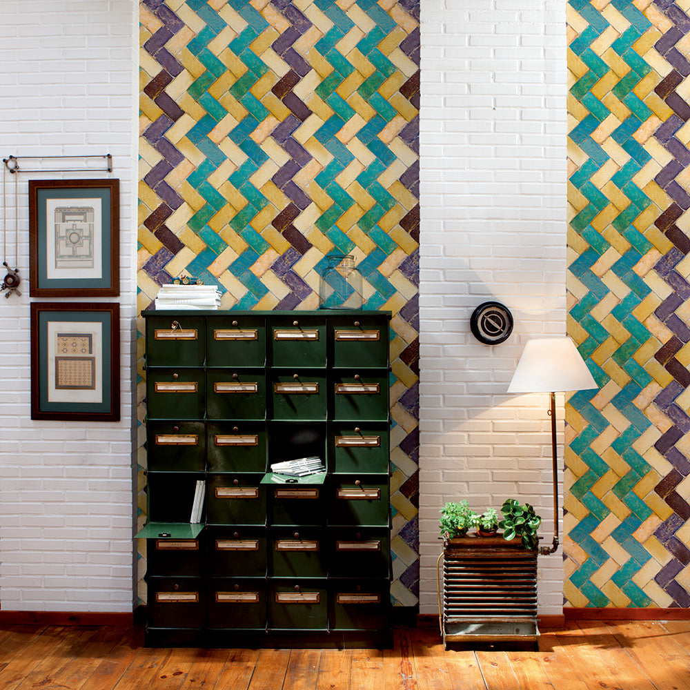 coordonne / Tiles / Zig zag 3000037 N | 輸入壁紙専門店 WALPA