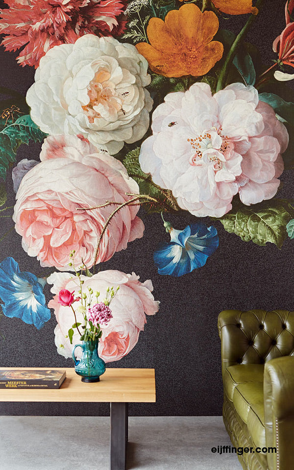 Eijffinger / MASTERPIECE / DUTCH MASTERS(BLACK CRACKLE) / 358113