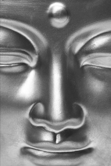 PHOTOWALL / Golden Buddha Close Up - b/w (e6418)