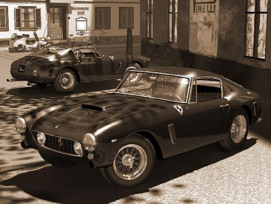 PHOTOWALL / Ferrari 250 GT - Sepia (e12072)