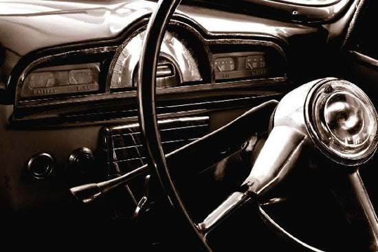 PHOTOWALL / Vintage Car - Sepia (e1444)