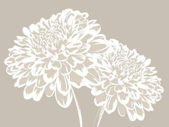 PHOTOWALL / Blossom my Heart - Light Beige (e6115)