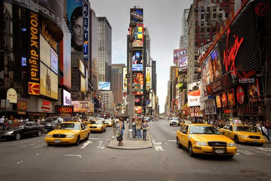 PHOTOWALL / Times Square - Cabs (e19676)