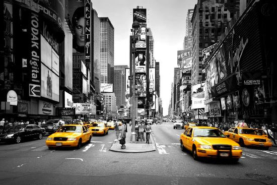 PHOTOWALL / Times Square - Cabs Colorsplash (e19677)