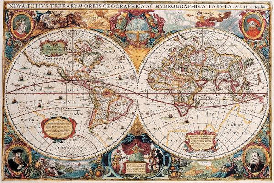 PHOTOWALL / Antique Map - Henricus Hondius 1630 (e19954)