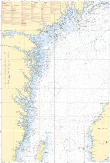 PHOTOWALL / Sea Chart 72 - Oland - Landsort (e20205)