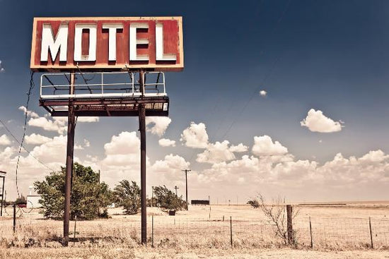 PHOTOWALL / Old Motel Sign on Route 66 (e21128)