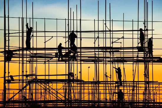 PHOTOWALL / Construction Silhouettes (e21349)