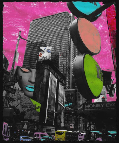 PHOTOWALL / Times Square - Gerahmt (e22180)