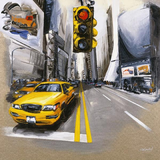 PHOTOWALL / New York - Feu Rouge ll (e22188)