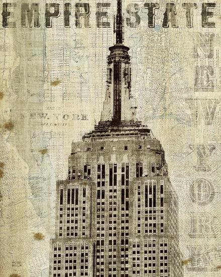 PHOTOWALL / Vintage New York Empire State (e22274)
