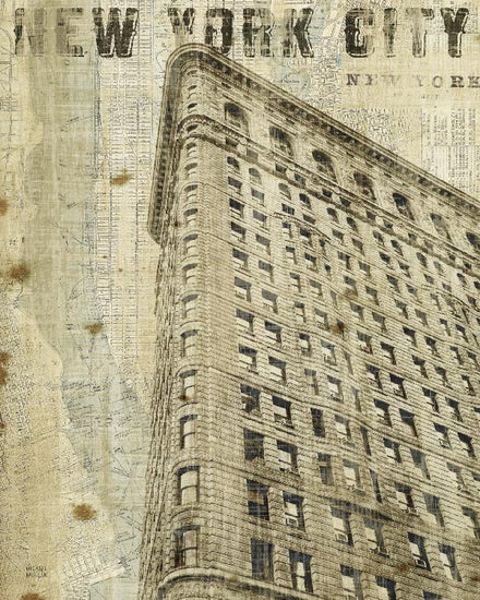 PHOTOWALL / Vintage New York Flat Iron (e22275)