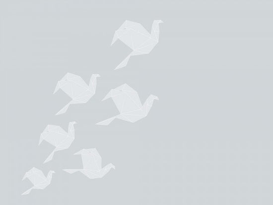 PHOTOWALL / Origami Grey (e22723)