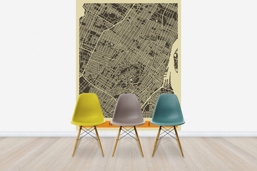 PHOTOWALL / City Map - Montreal (e22759)