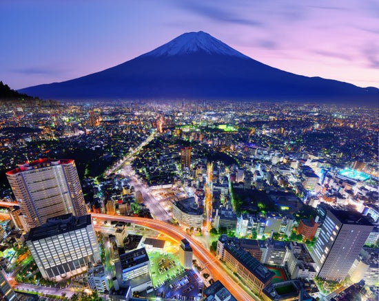 PHOTOWALL / Ueno District and Mt. Fuji in Tokyo, Japan (e22850)