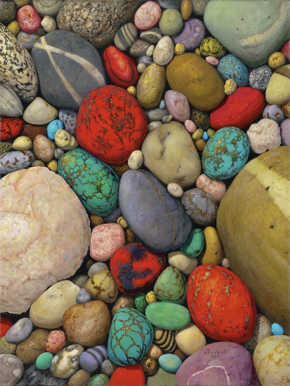 PHOTOWALL / Multicolor Stones (e23016)