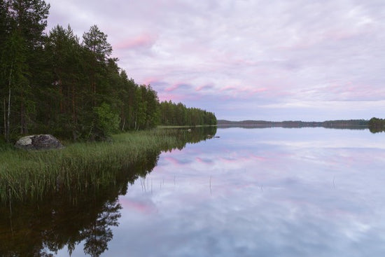 PHOTOWALL / Purple Lake Sunset (e23106)