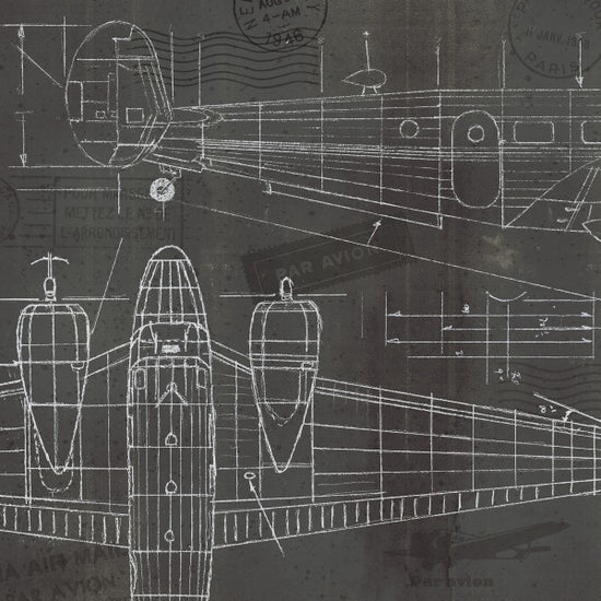 PHOTOWALL / Plane Blueprint 2 (e23411)