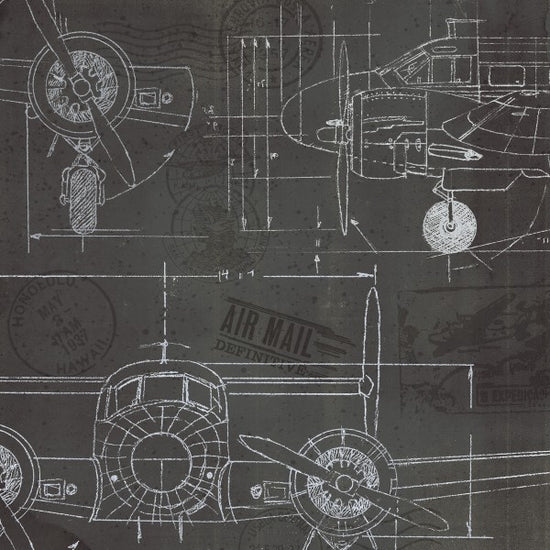 PHOTOWALL / Plane Blueprint 3 (e23412)