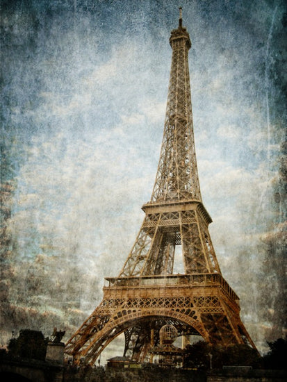 PHOTOWALL / Vintage Eiffel Tower (e40053)