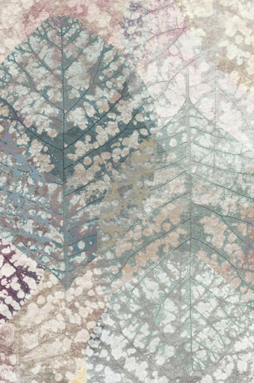 PHOTOWALL / Pastel Leaf Pattern (e23737)