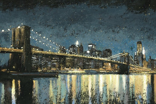 PHOTOWALL / Bright City Lights Blue (e23856)