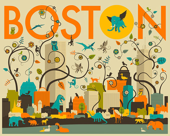 PHOTOWALL / Boston Animals (e23904)