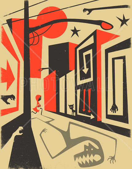 PHOTOWALL / Red Riding Hood (e23909)