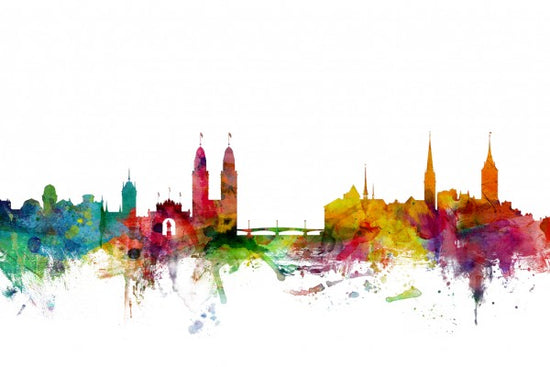 PHOTOWALL / Zurich Skyline (e24194)
