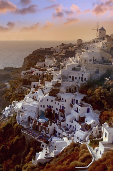 PHOTOWALL / Santorini at Sunset (e24338)