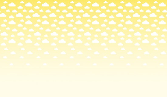 PHOTOWALL / Cumulus - Yellow (e24383)
