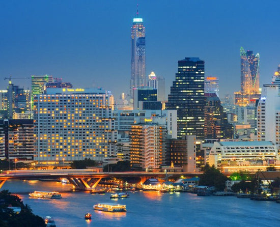 PHOTOWALL / Bangkok Evening Lights (e24495)