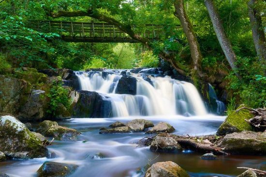 PHOTOWALL / Swedish Waterfall in Christinehof’s Ecopark (e24705)