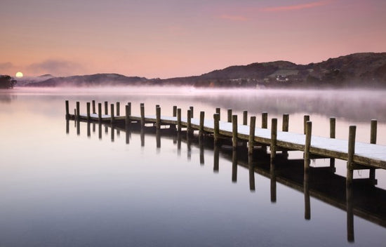 PHOTOWALL / Landing Jetty on Conniston Water (e24791)