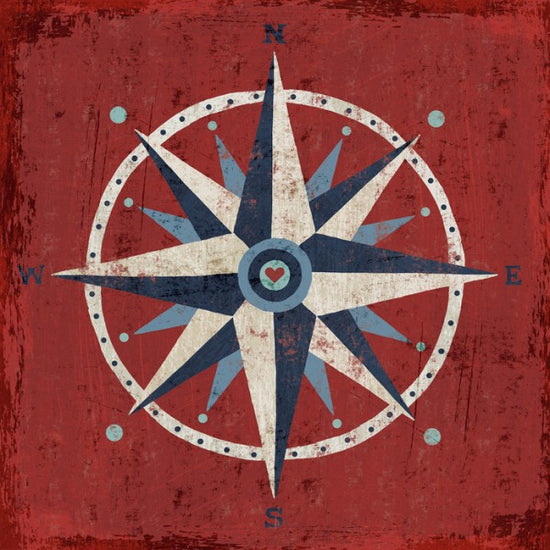 PHOTOWALL / Nautical Love Compass (e24846)