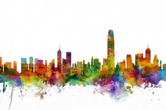 PHOTOWALL / Hong Kong Skyline (e24950)