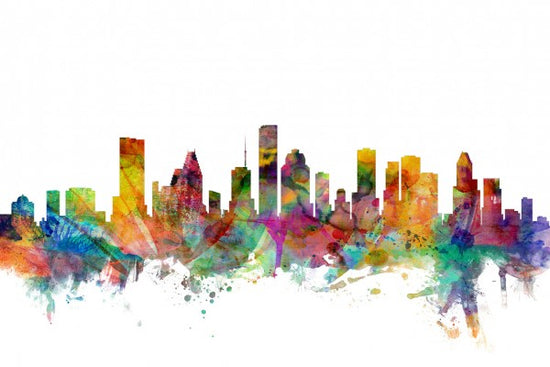 PHOTOWALL / Houston Texas Skyline (e24951)