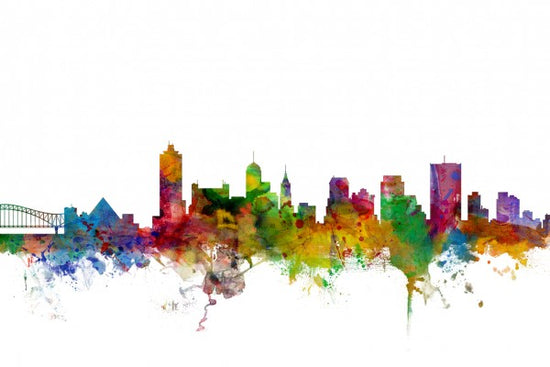 PHOTOWALL / Memphis Tennessee Skyline (e24962)