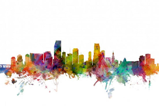 PHOTOWALL / Miami Florida Skyline (e24963)