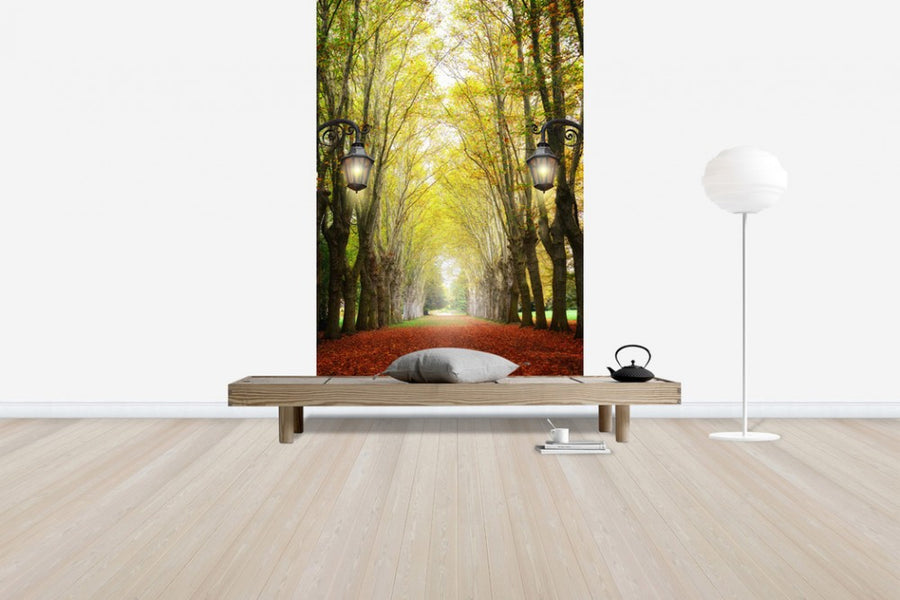 PHOTOWALL / Alley with Trees (e40382)