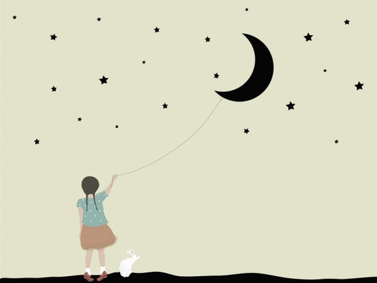 PHOTOWALL / Stars and moon (e25088)