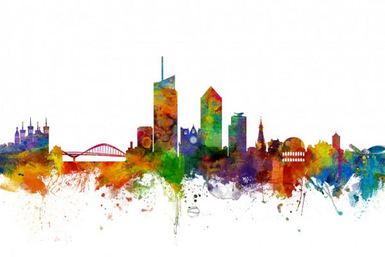PHOTOWALL / Lyon Skyline (e25190)