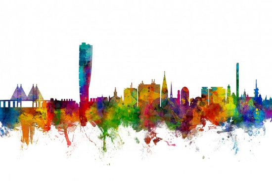 PHOTOWALL / Malmo Skyline (e25579)