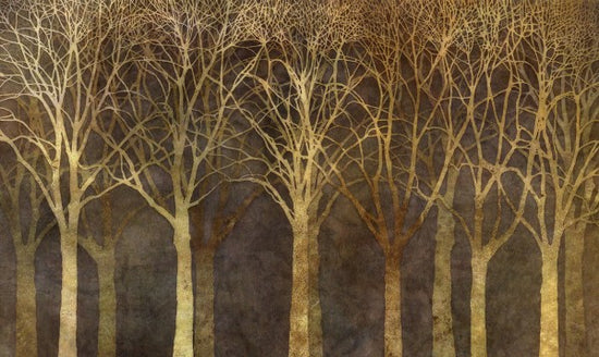 PHOTOWALL / Birch Grove Night Sepia (e25607)