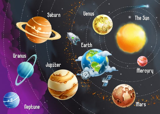 PHOTOWALL / Solar System Planets (e25826)